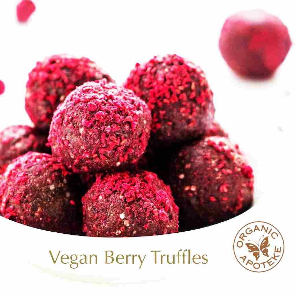 Raspberry Chocolate Truffles